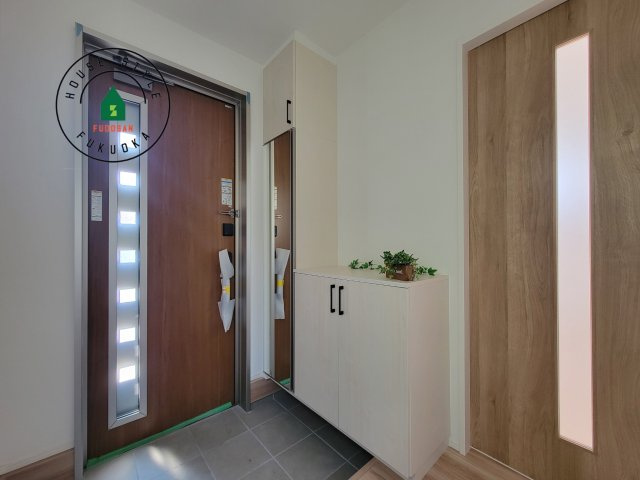 福岡市東区奈多1丁目第2-6棟（1号棟）の防犯設備|二重ロックでしっかり防犯対策ができます。