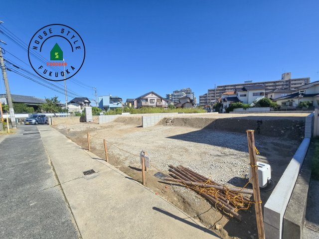 福岡市東区奈多1丁目第2-6棟（1号棟）の前面道路含む現地写真|見学の時間などお気軽にお問い合わせ下さい。