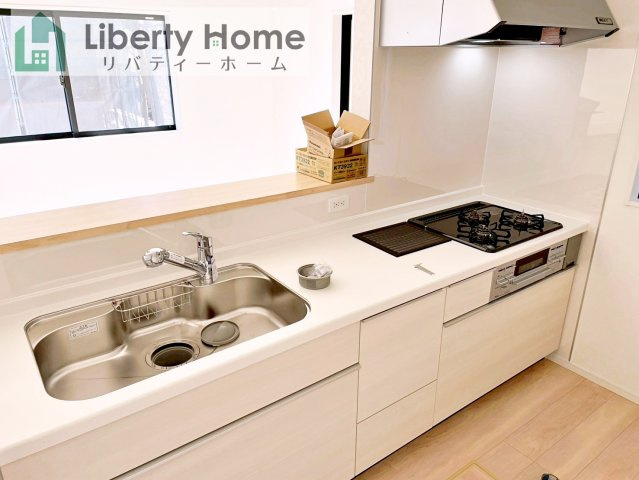 結城市結城第43　新築戸建　5号棟のキッチン