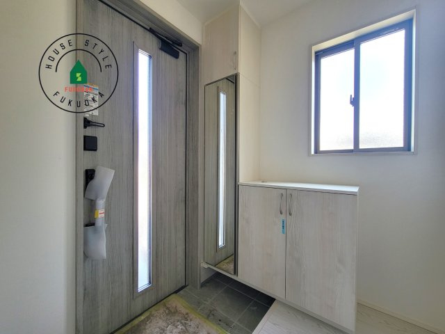 福岡市東区奈多1丁目第2-6棟（5号棟）の防犯設備|二重ロックでしっかり防犯対策ができます。