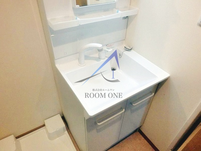 ピオーネ前野の洗面所|洗面台です。