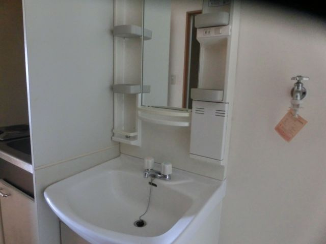 ヴィラケイの独立洗面台