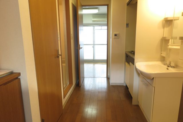 ヴィラケイの洗面所