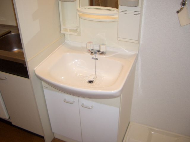 ヴィラケイの独立洗面台