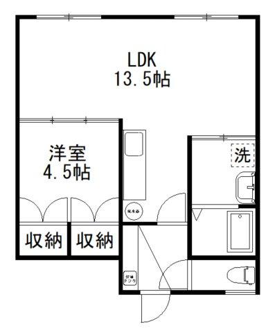 ル・エル川北の間取り