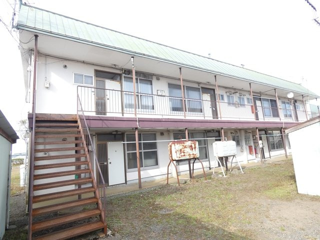 白百合マンション２号棟の外観