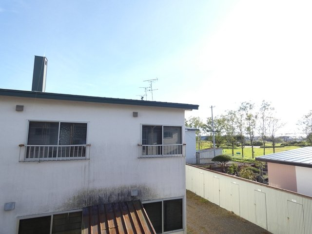 白百合マンション２号棟の展望