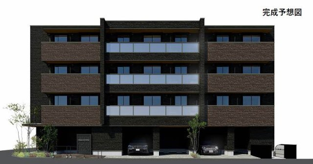 熊本市中央区南熊本１丁目の賃貸マンションの外観|イメージイラストになります