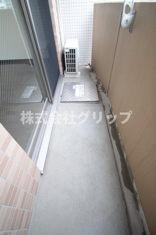 ロアール溝口駅前のバルコニー