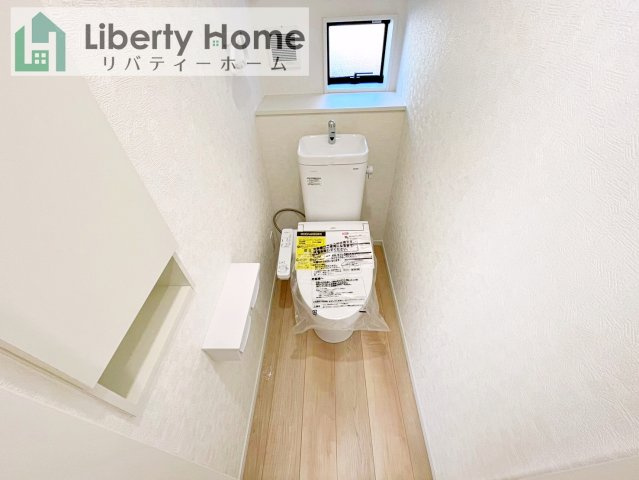 結城市結城第43　新築戸建　6号棟のトイレ