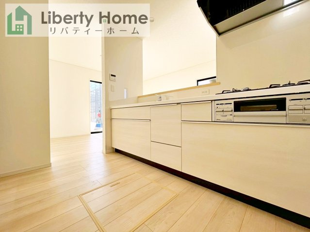 結城市結城第43　新築戸建　6号棟のキッチン