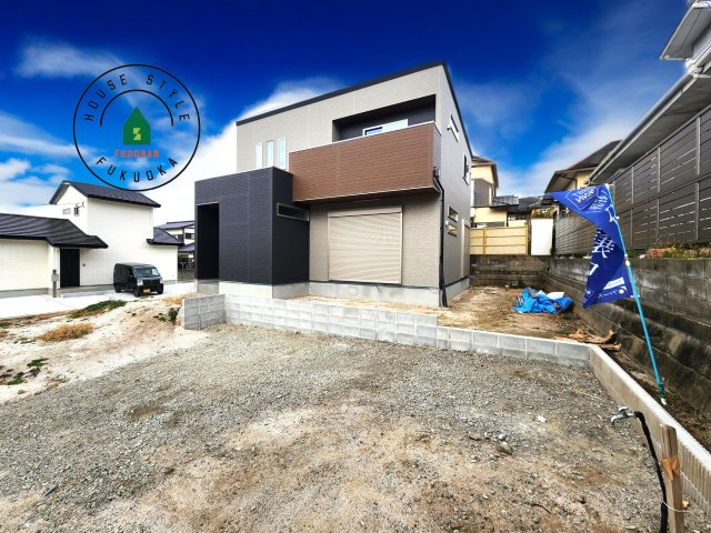 大野城市緑ヶ丘4丁目第3-1棟（1号棟）　の外観|デザイン性のある外観です。