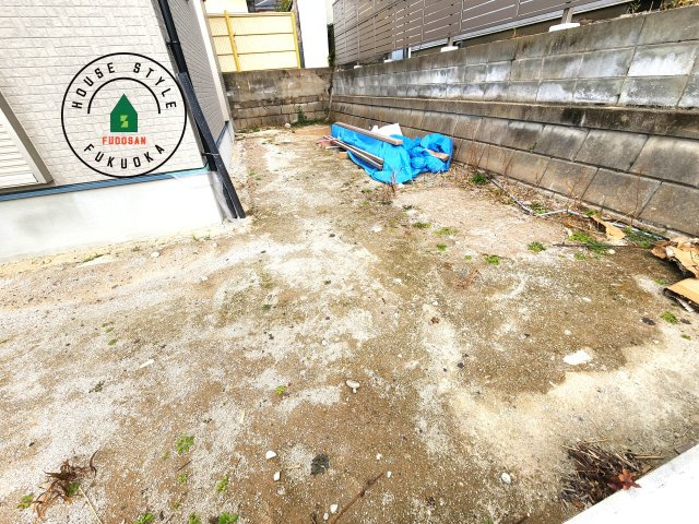 大野城市緑ヶ丘4丁目第3-1棟（1号棟）　の庭|お庭で自由な時間を過ごせます。