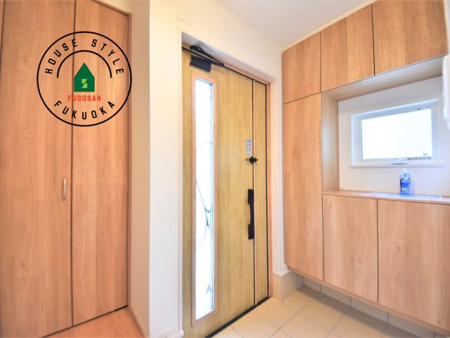 福津市福間南3丁目第1-7棟（2号棟）　の内観：施工例|二重ロックでしっかり防犯対策ができます。