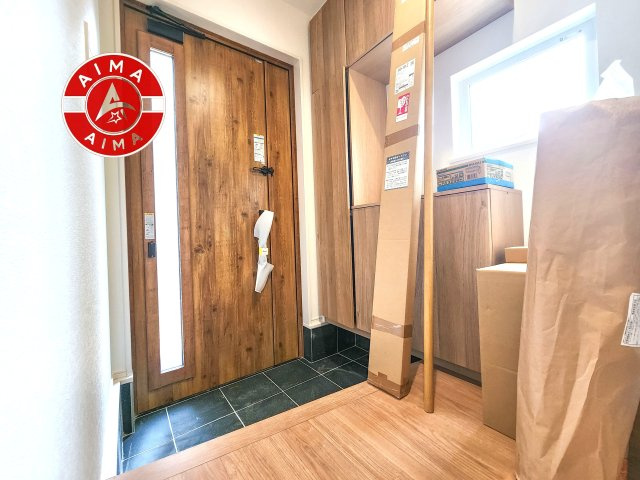 福津市福間南3丁目第1-7棟（2号棟）　の内観：施工例|二重ロックでしっかり防犯対策ができます。