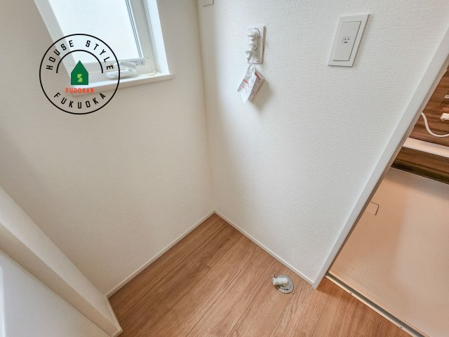 福津市福間南3丁目第1-7棟（2号棟）　のランドリースペース|ランドリースペースとなります。広々して有効的にご使用できます。 