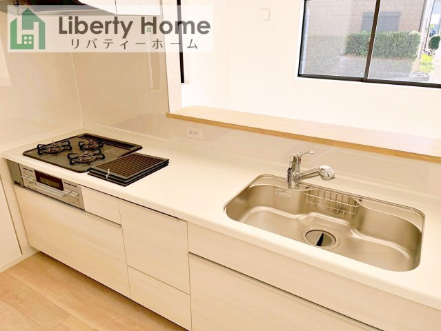 結城市結城第43　新築戸建　7号棟のキッチン