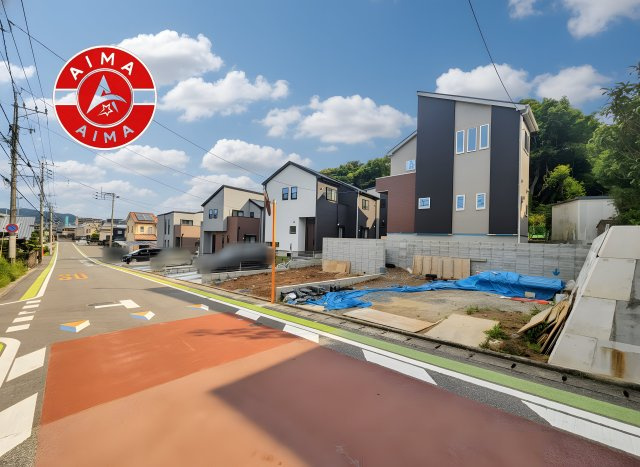 福津市福間南3丁目第1-7棟（4号棟）　の前面道路含む現地写真|見学の時間などお気軽にお問い合わせ下さい。
