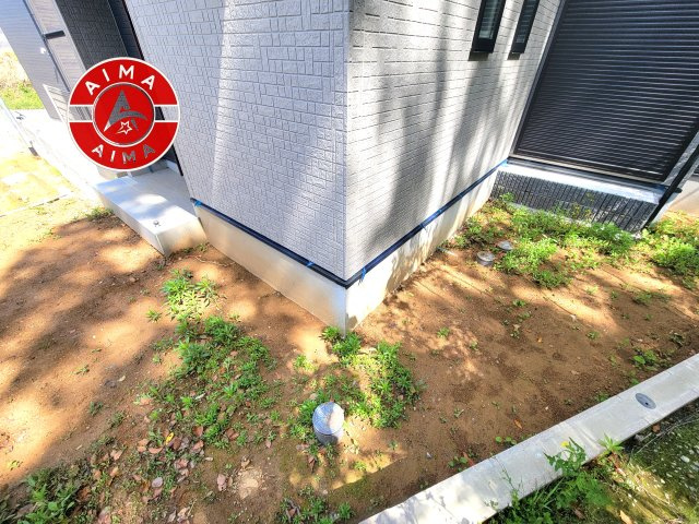 福津市福間南3丁目第1-7棟（6号棟）　の庭|お庭で自由な時間を過ごせます。