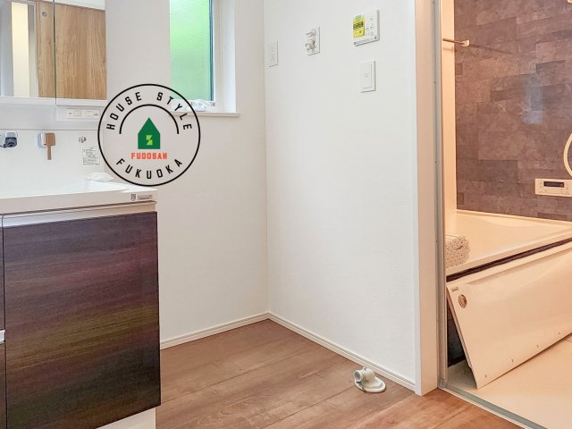 福津市福間南3丁目第1-7棟（6号棟）　の内観：施工例|ランドリースペースとなります。広々して有効的にご使用できます。 