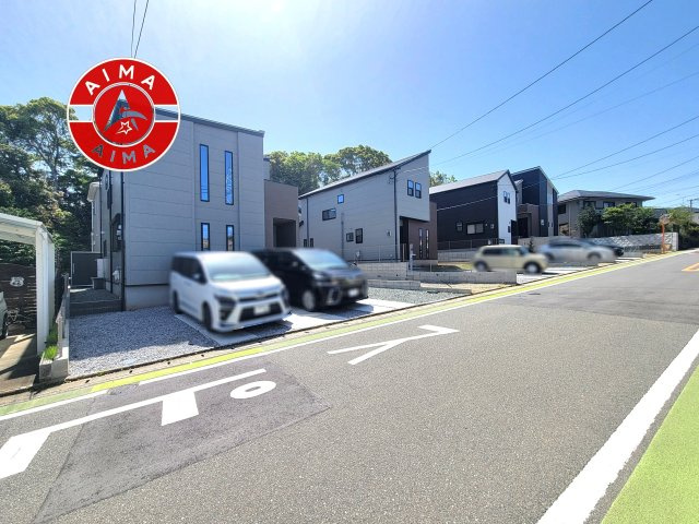 福津市福間南3丁目第1-7棟（6号棟）　の前面道路含む現地写真|見学の時間などお気軽にお問い合わせ下さい。