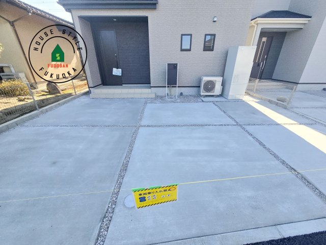 小郡市寺福童第1-2棟（2号棟）の駐車場|駐車場になります。