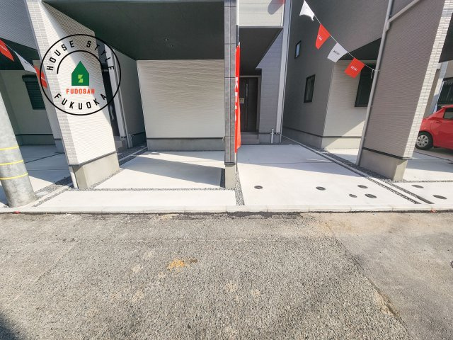 大野城市中央１丁目第1-3棟（2号棟）の駐車場|駐車場になります。