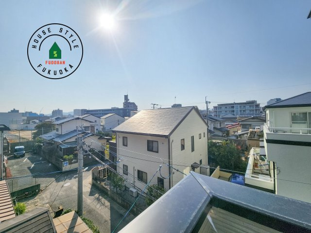 大野城市中央1丁目第1-3棟（3号棟）の展望|眺望や窓からの景色が良いと、家で過ごす時間も快適です。
