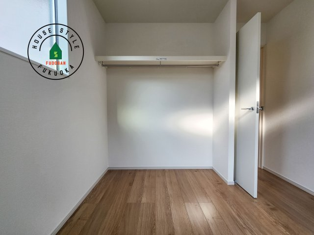 大野城市乙金東1丁目第2第3-3棟(1号棟)の内観：施工例|大きなスペースがあり、収納には困りません。