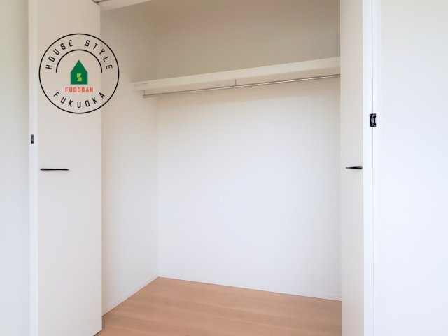 大野城市乙金東1丁目第2第3-3棟(2号棟)の内観：施工例|大きなスペースがあり、収納には困りません。