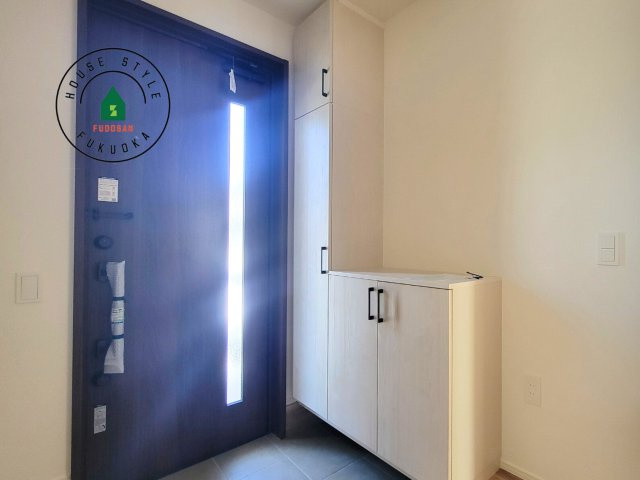 大野城市乙金東1丁目第2第3-3棟(2号棟)の防犯設備|二重ロックでしっかり防犯対策ができます。