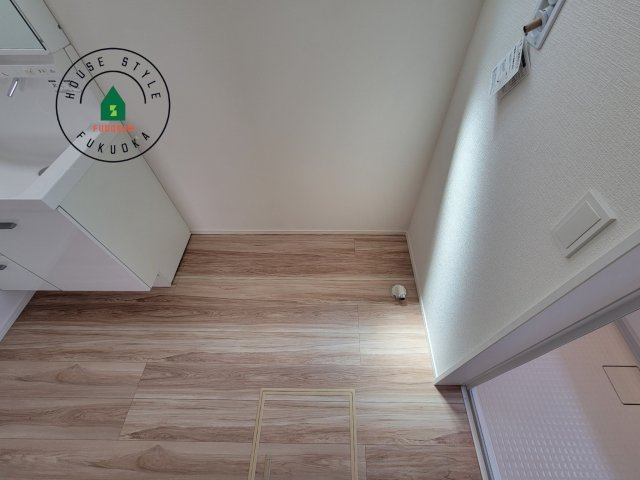 大野城市乙金東1丁目第2第3-3棟(2号棟)のランドリースペース|ランドリースペースとなります。広々して有効的にご使用できます。 