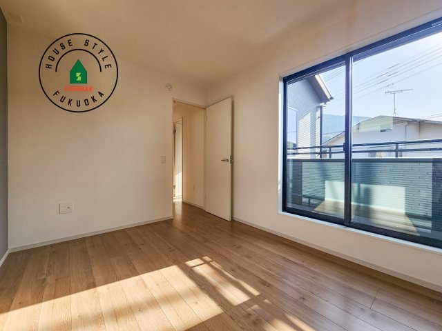 大野城市乙金東1丁目第2第3-3棟(3号棟)の内観：施工例|主寝室には収納力に優れたクローゼットがありますので、お部屋もすっきり片付きます。