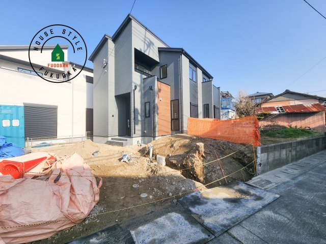 大野城市乙金東1丁目第2第3-3棟(3号棟)の外観|デザイン性のある外観です。