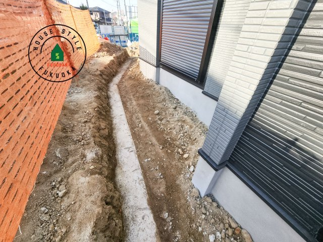 大野城市乙金東1丁目第2第3-3棟(3号棟)の庭|お庭で自由な時間を過ごせます。