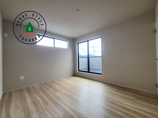 福岡市東区松香台1丁目第1-5棟（5号棟）　の寝室|主寝室には収納力に優れたクローゼットがありますので、お部屋もすっきり片付きます。