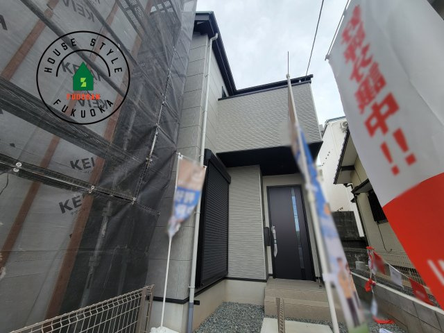 福岡市東区松香台1丁目第1-5棟（5号棟）　の外観|デザイン性のある外観です。