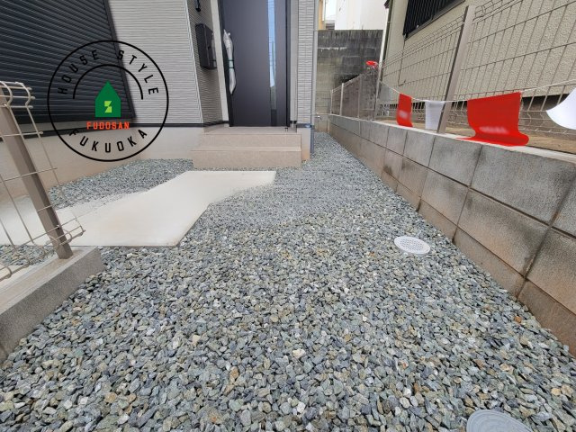 福岡市東区松香台1丁目第1-5棟（5号棟）　の庭|お庭で自由な時間を過ごせます。