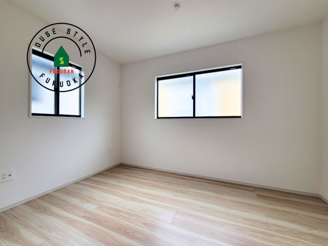 福岡市東区松香台1丁目第1-5棟（5号棟）　の和室|将来的に、琉球畳を引きまして和室風にすることも可能です。