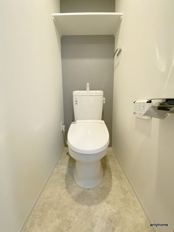 Quintet NAMBA(旧：レジュールアッシュNAMBA) 仲介手数料無料のトイレ