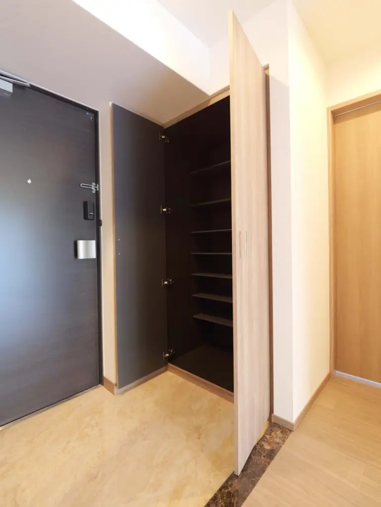 プレジオ宝塚ＡＳＩＡＮの収納|※建築中の為、実際のお部屋と仕様が異なるケースがございます。