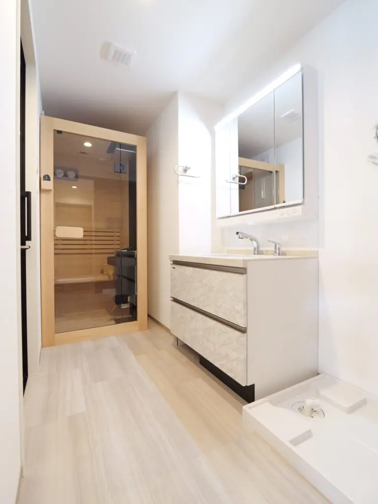 プレジオ宝塚ＡＳＩＡＮの洗面所|※建築中の為、実際のお部屋と仕様が異なるケースがございます。