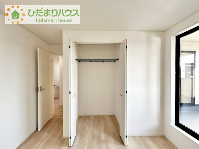 【収納】 | 我孫子市中峠第20　新築戸建　2号棟 | 全室にクローゼットが付いていて、お部屋の住空間もスッキリ広々使えそうです(^^)