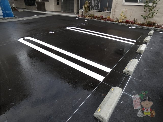 セレーノ野田の駐車場