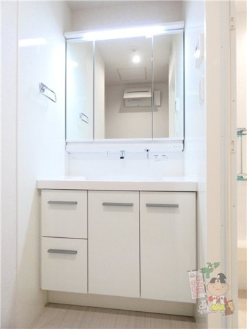 セレーノ野田の洗面所