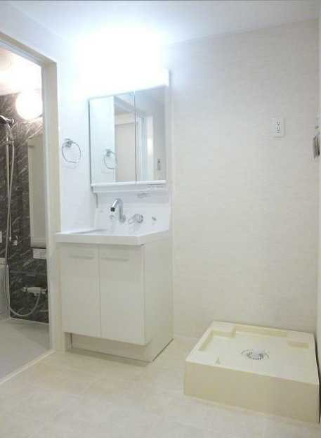 テラス312　築浅　2人入居可　浴室乾燥機　追い焚きの洗面所