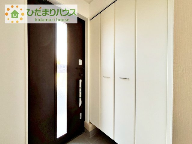 【玄関】 | 我孫子市中峠第20　新築戸建　3号棟 | 家族の靴をたっぷり収納！大型シューズクローゼット付き(^^♪