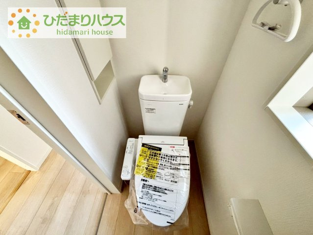 【トイレ】 | 我孫子市中峠第20　新築戸建　3号棟 | トイレは1F、2F共に完備！取り合いになることがありませんね(^^)/