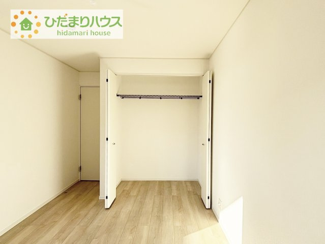 【収納】 | 我孫子市中峠第20　新築戸建　3号棟 | 全室にクローゼットが付いていて、お部屋の住空間もスッキリ広々つかえそうです(^^)/