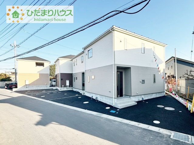 【外観】 | 我孫子市中峠第20　新築戸建　3号棟 | デザイナーズのようなお洒落な外観です(^^♪